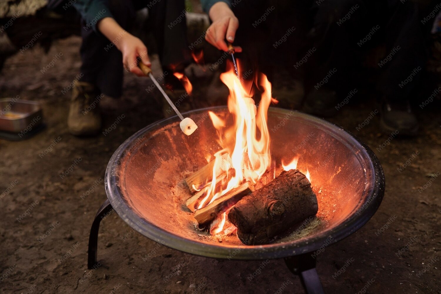 Outdoor Ember Firepit