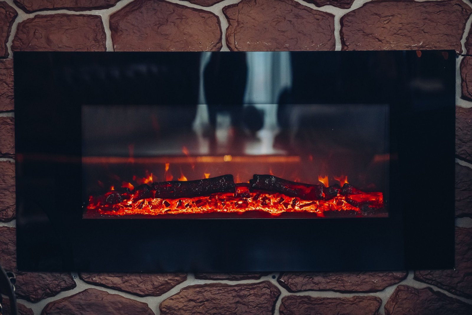 Pureview linear fireplace