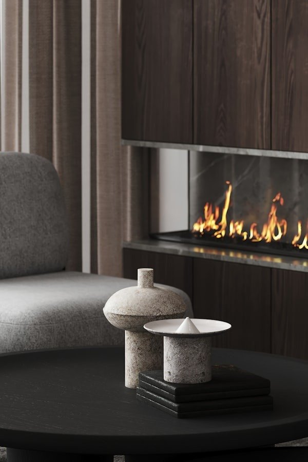 Heeta 700 Double Sided Insert fireplace