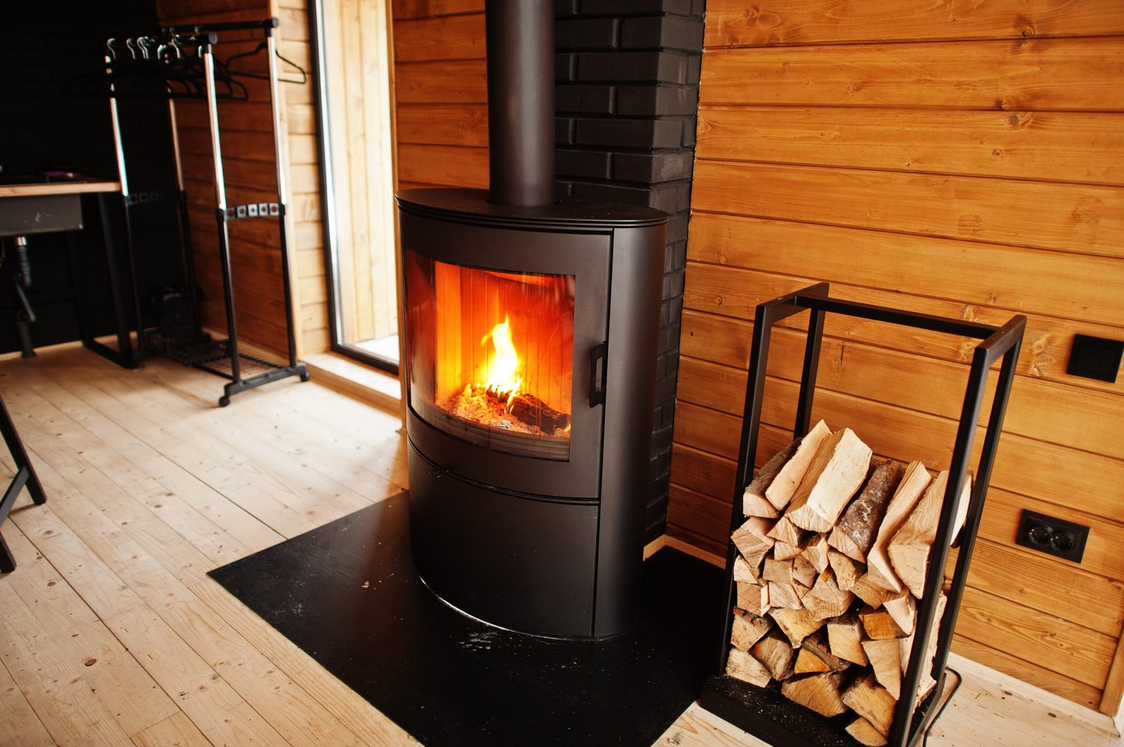 Arc Freestanding fireplace